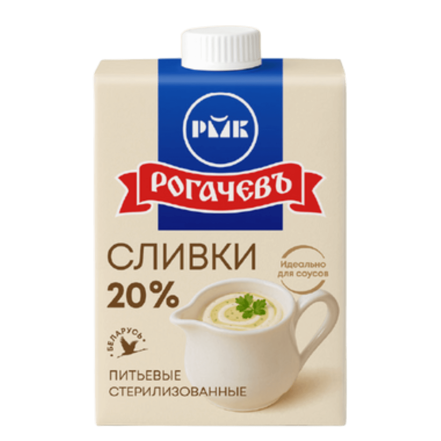 Сливки питьевые «Рогачевъ» 20%