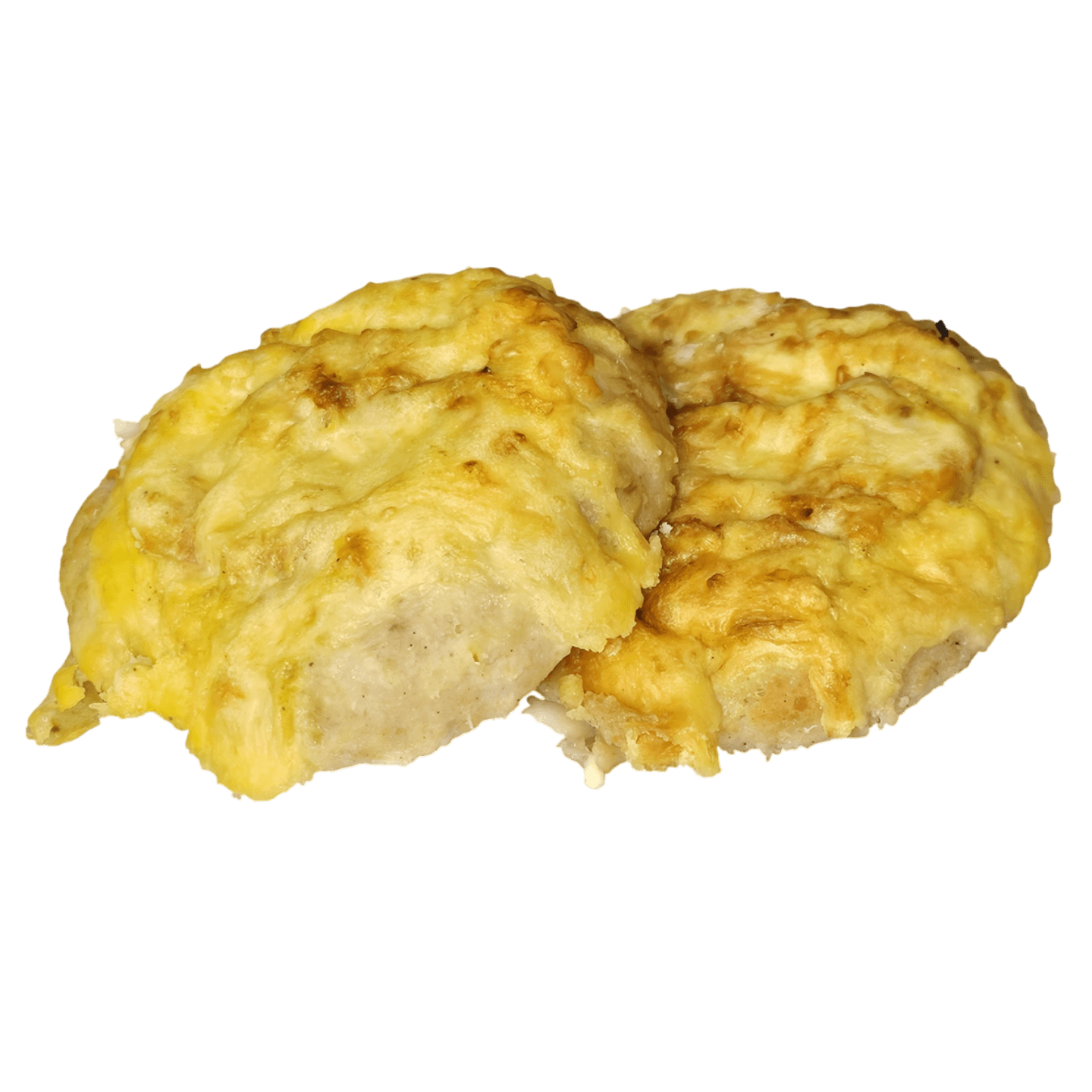Куриные котлетки под сырной шапкой