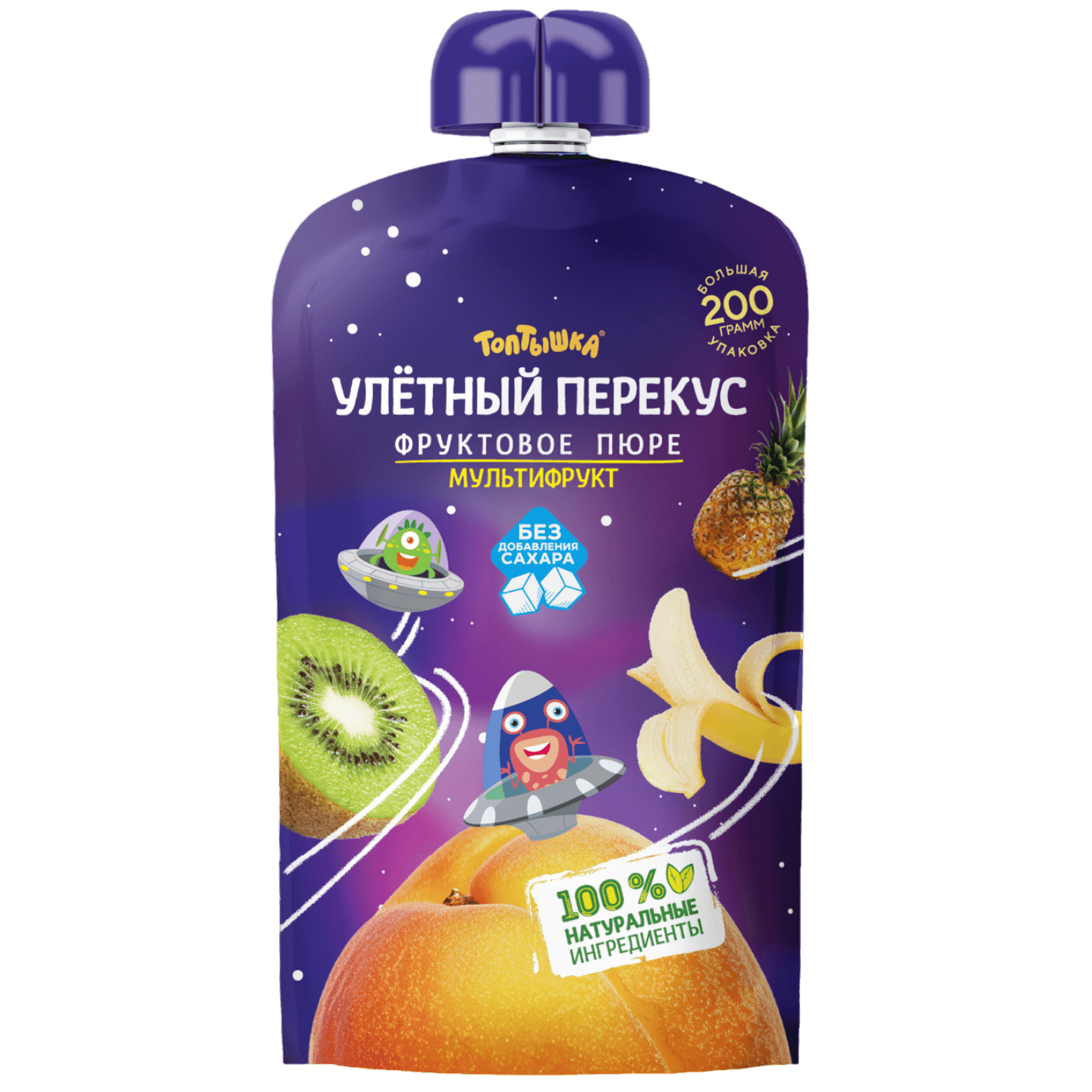 Пюре «Топтышка» мультифрукт - Мир Продуктов №3