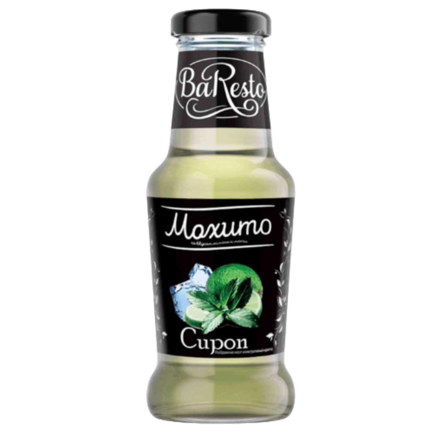 Сироп «BaResto» мохито со вкусом лимона и мяты - Мир Продуктов №4