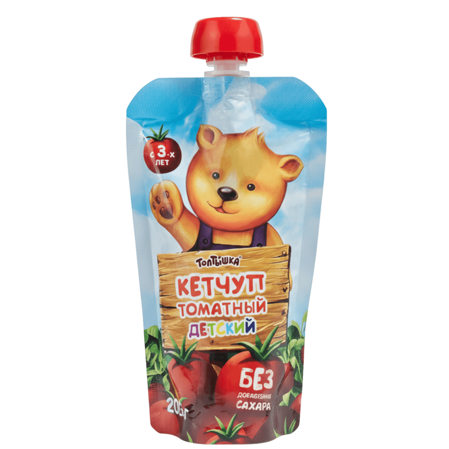 Кетчуп «Топтышка» томатный детский - Мир Продуктов №3