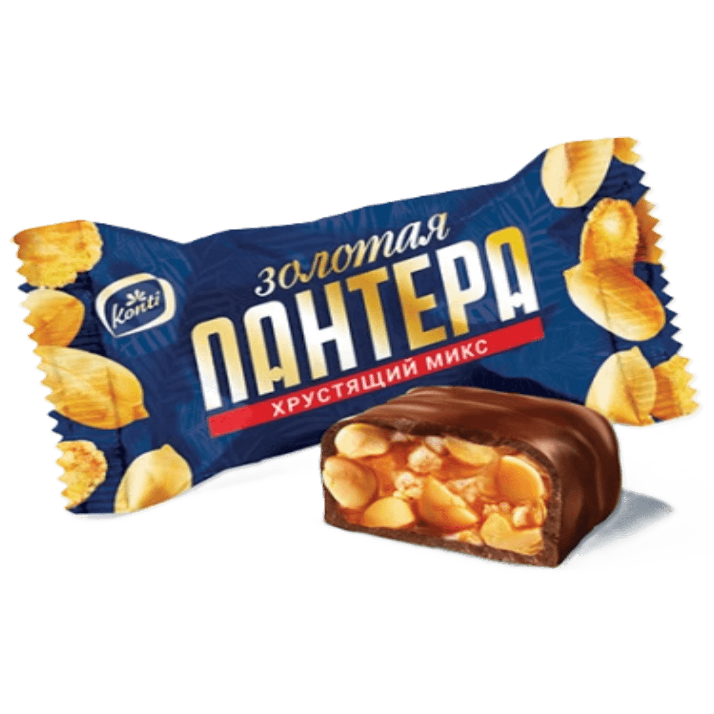 Конфеты «Золотая пантера» хрустящий микс - Мир Продуктов №4