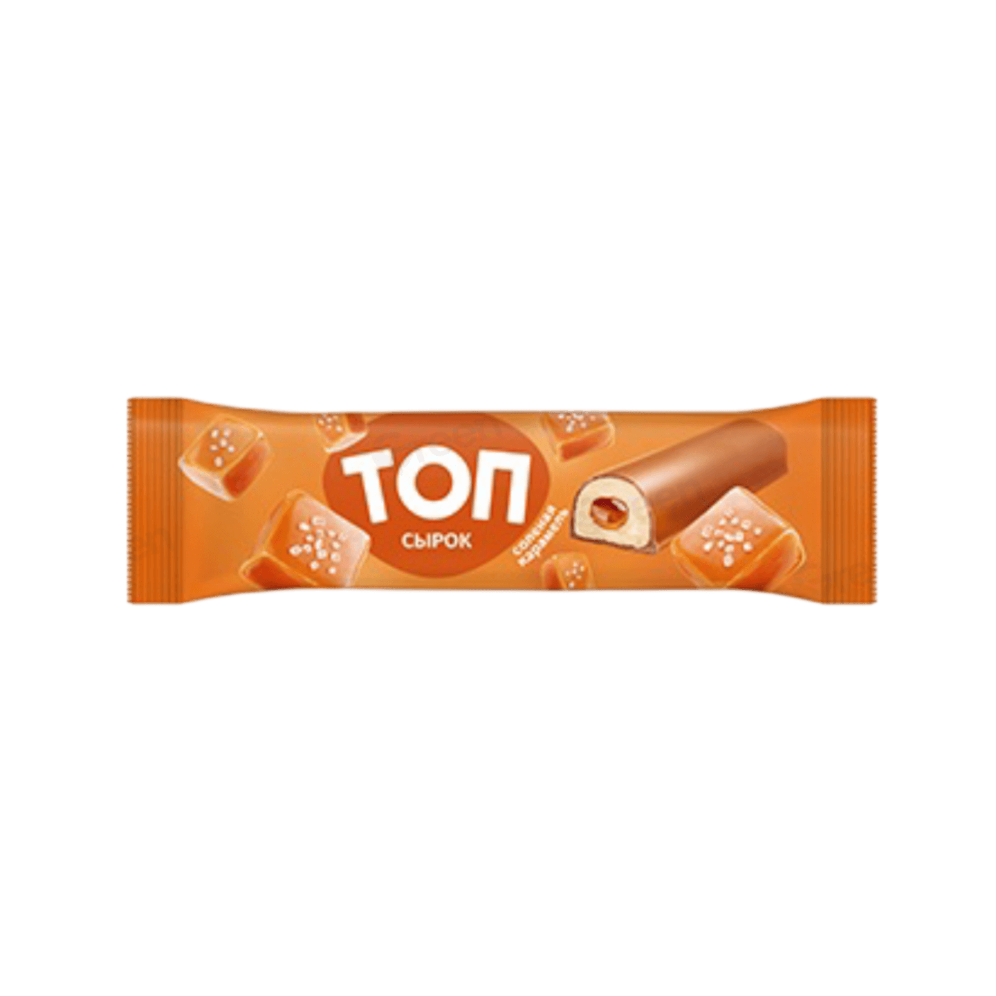 Сырок творожный «Топ» с начинкой соленая карамель - Мир Продуктов №4