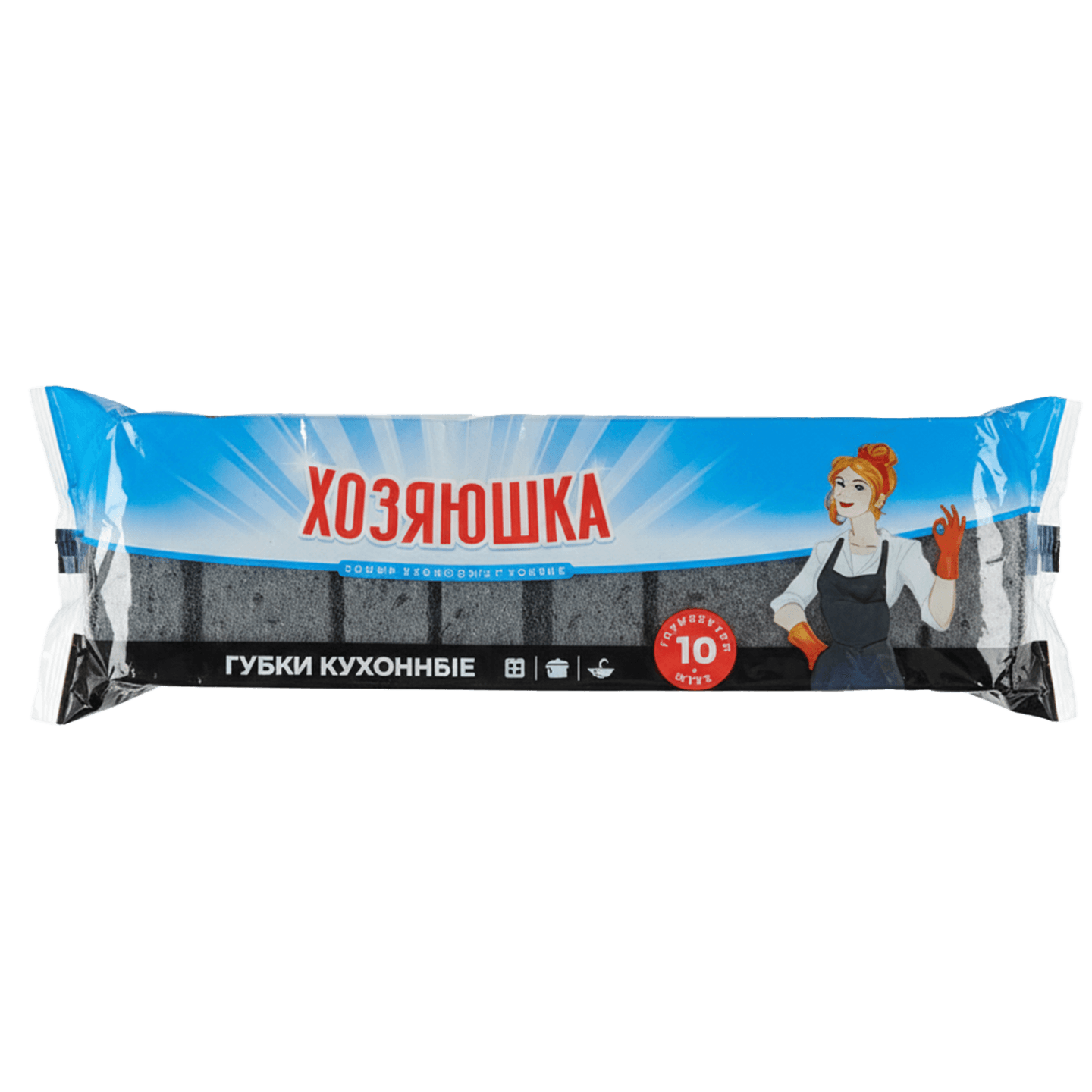 Губки кухонные «Хозяюшка»  - Мир Продуктов №3