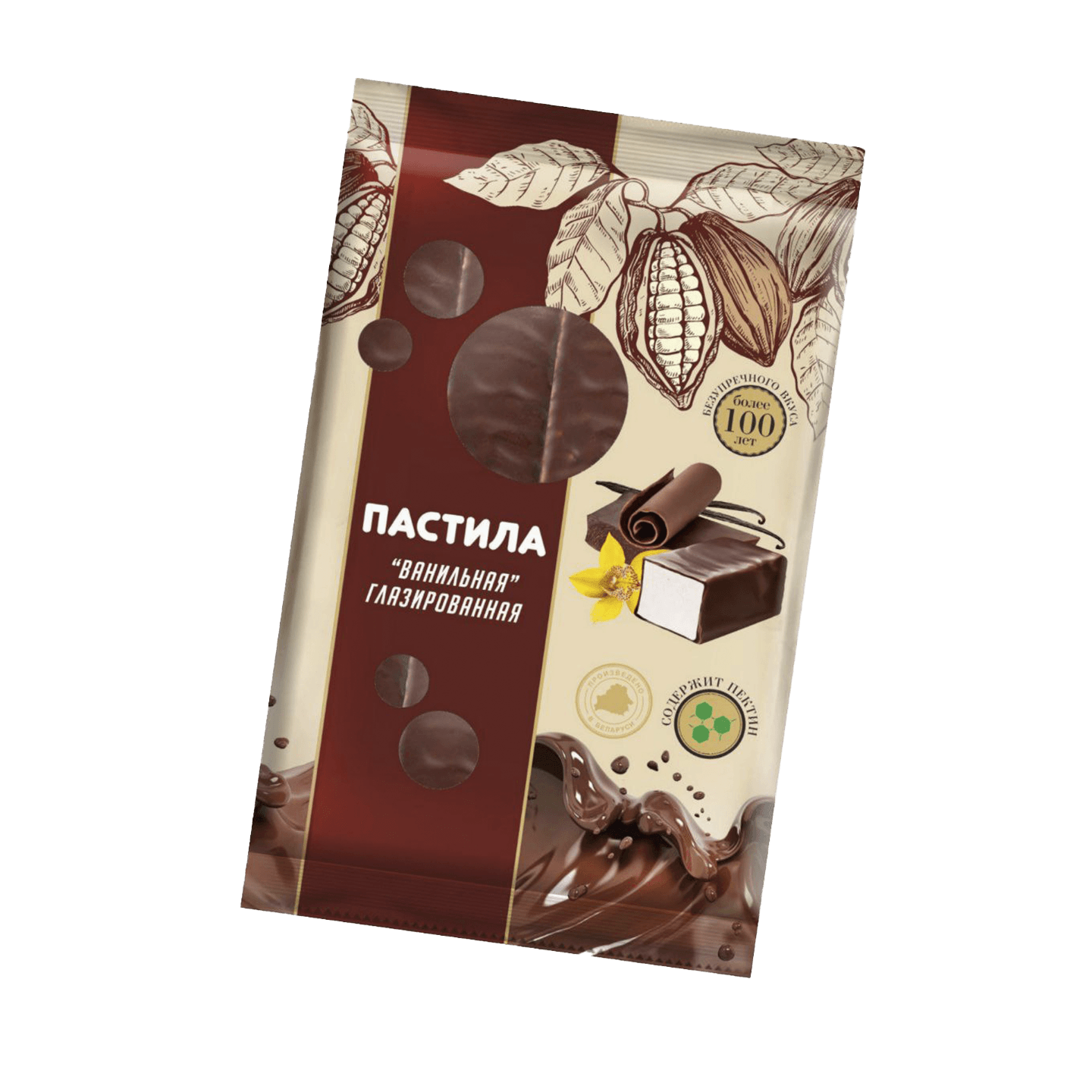 Пастила «Ванильная» глазированная на агаре