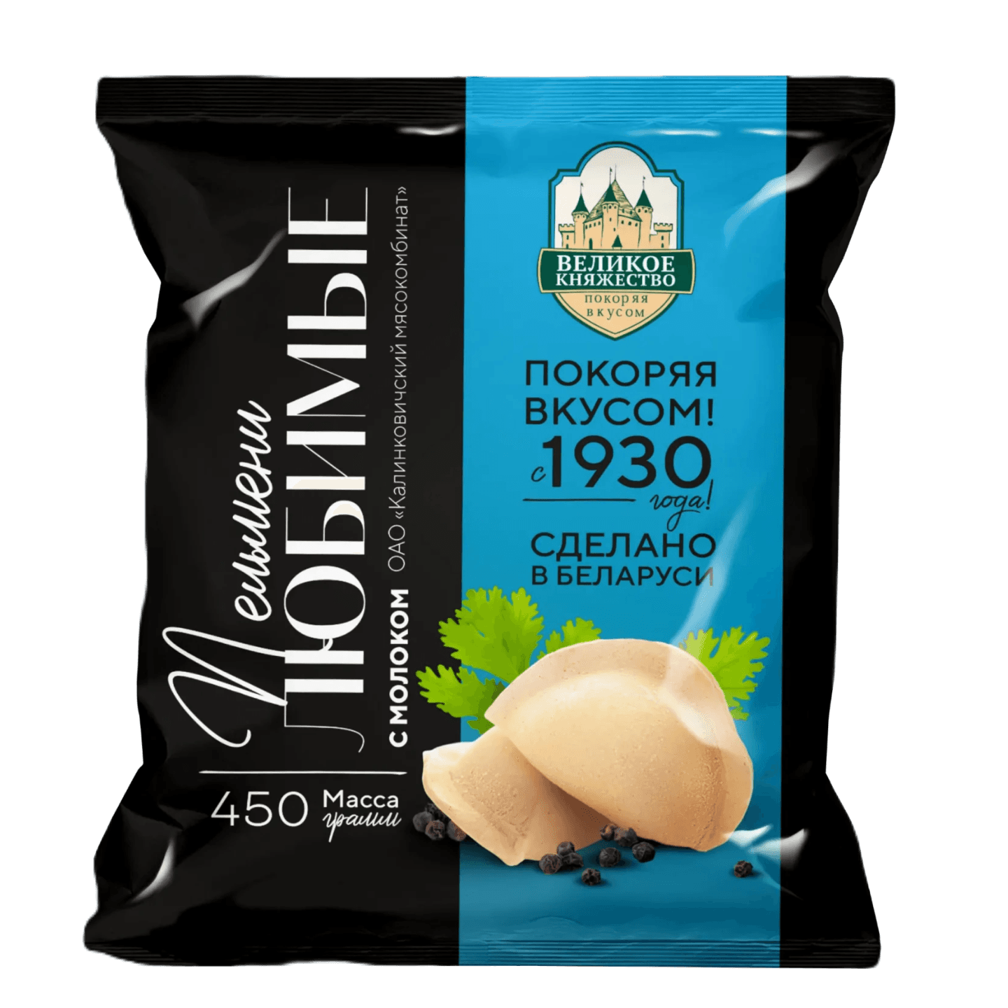 Пельмени «Любимые» с молоком