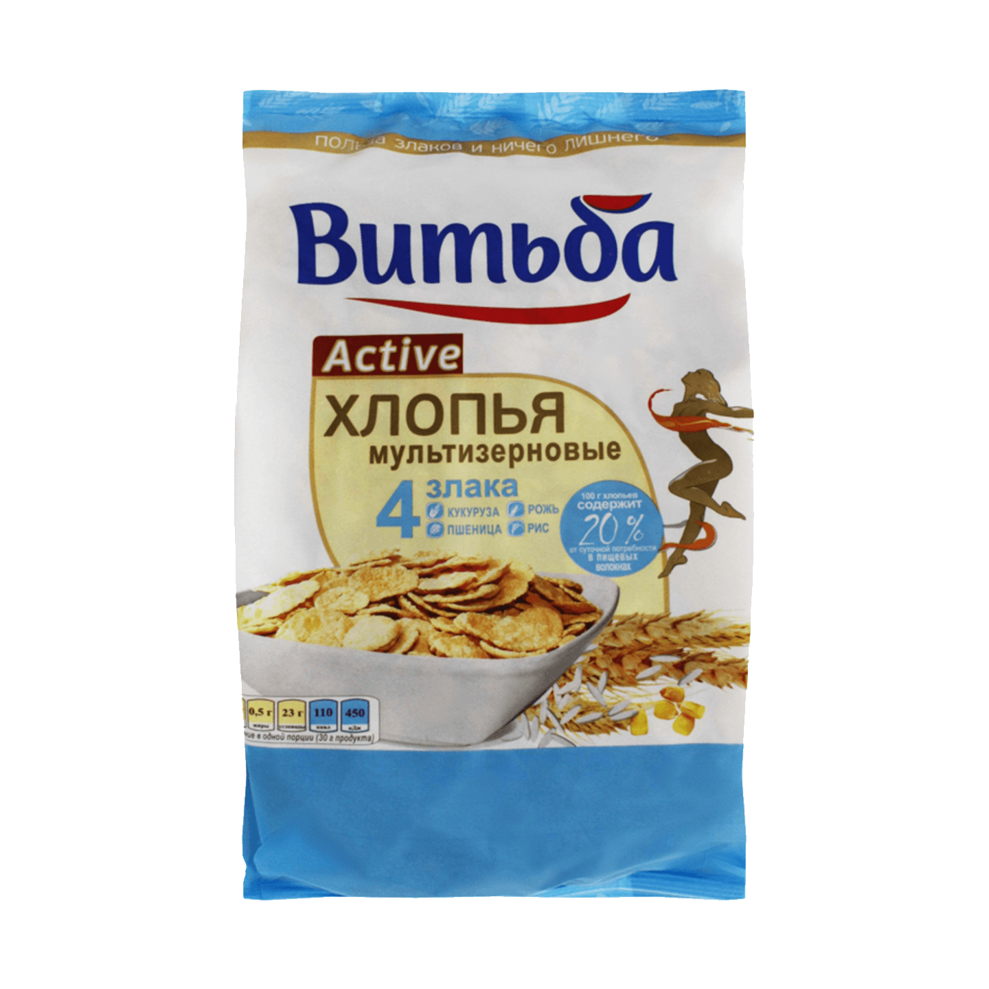 Хлопья «Витьба» мультизерновые  4 злака