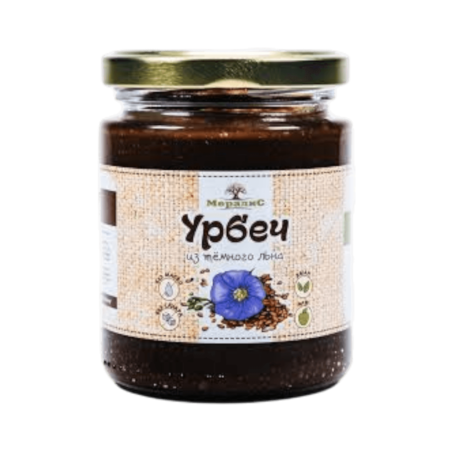Урбеч из темного льна «Мералис»