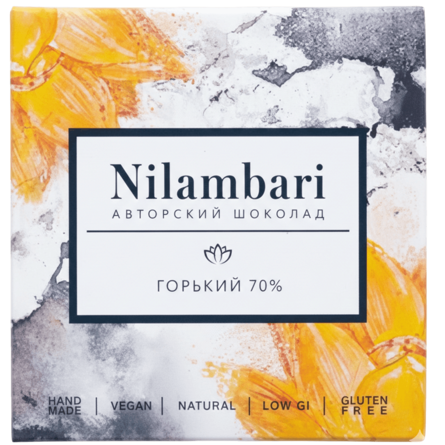 Шоколад «Nilambari» горький 70% 