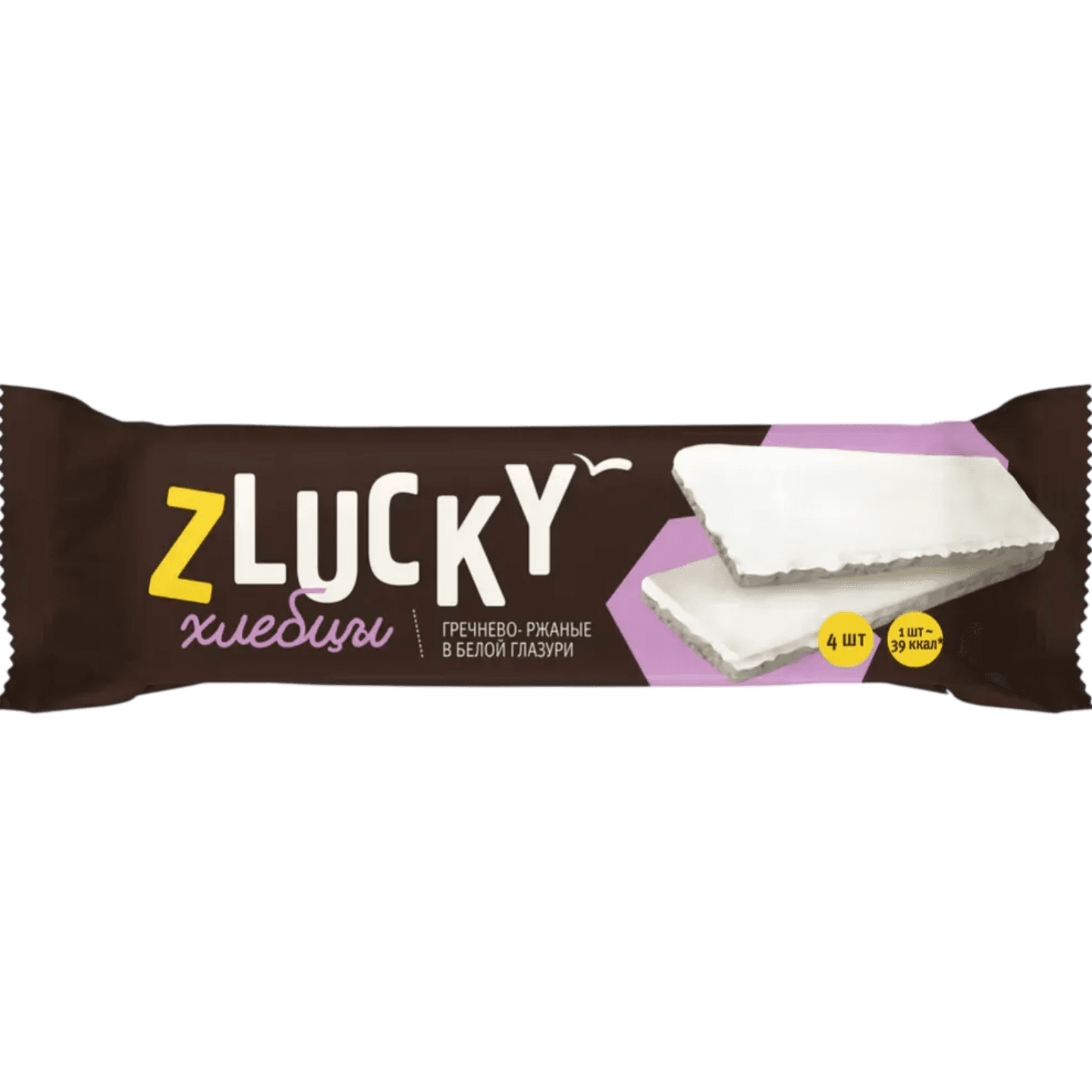 Хлебцы гречнево-ржаные «ZLUCKY» глазированные - Мир Продуктов №3