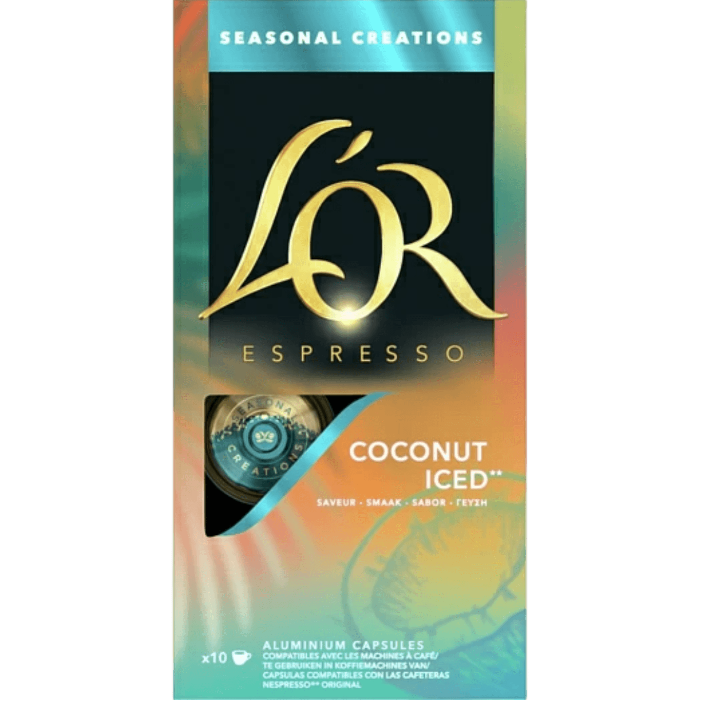 Кофе «L'or espresso coconut iced» 10 капсул