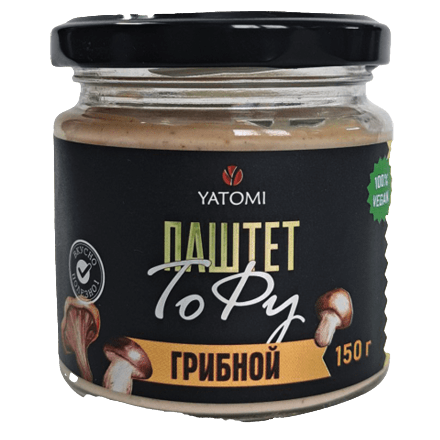  Паштет-тофу соевый Грибной «YATOMI»