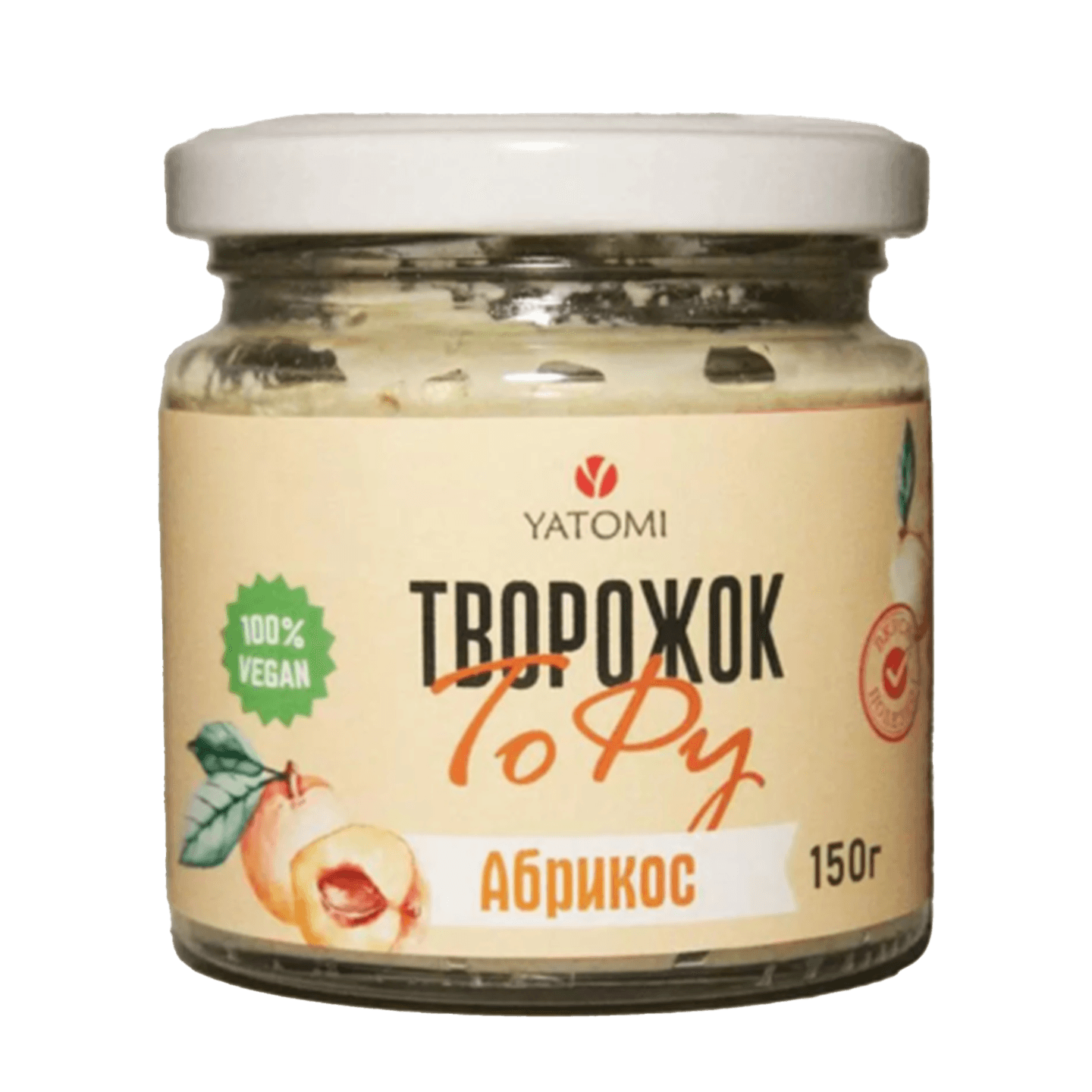  Творожок - тофу соевый Абрикос «YATOMI»