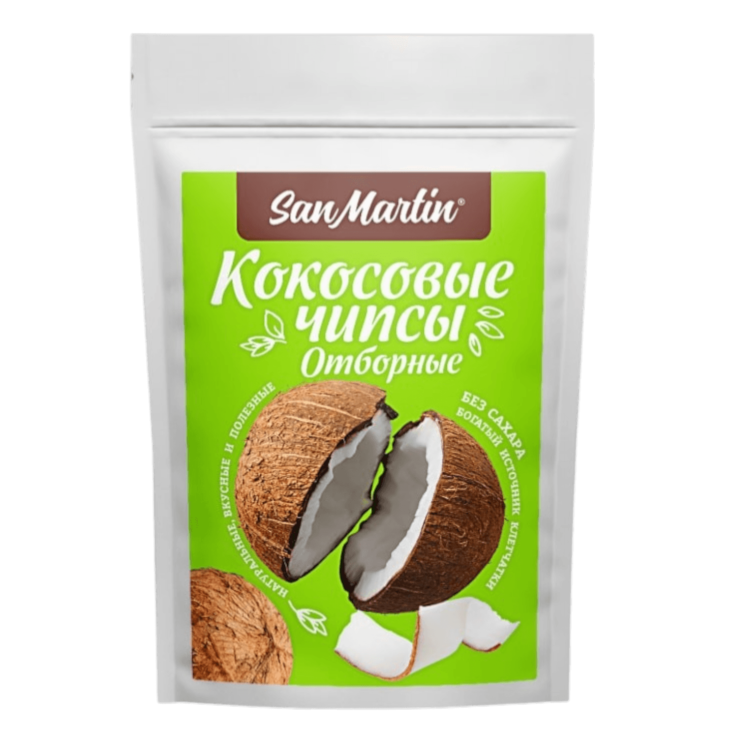 Кокосовые чипсы Отборные «San Martin»