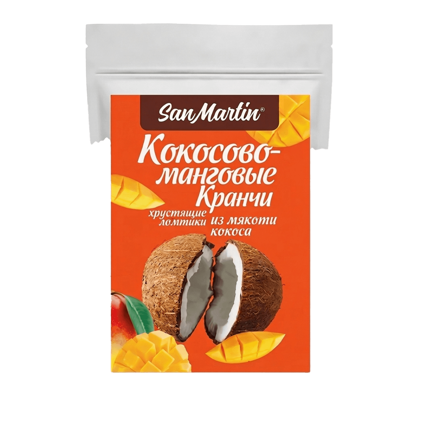 Кокосово-манговые кранчи «San Martin»