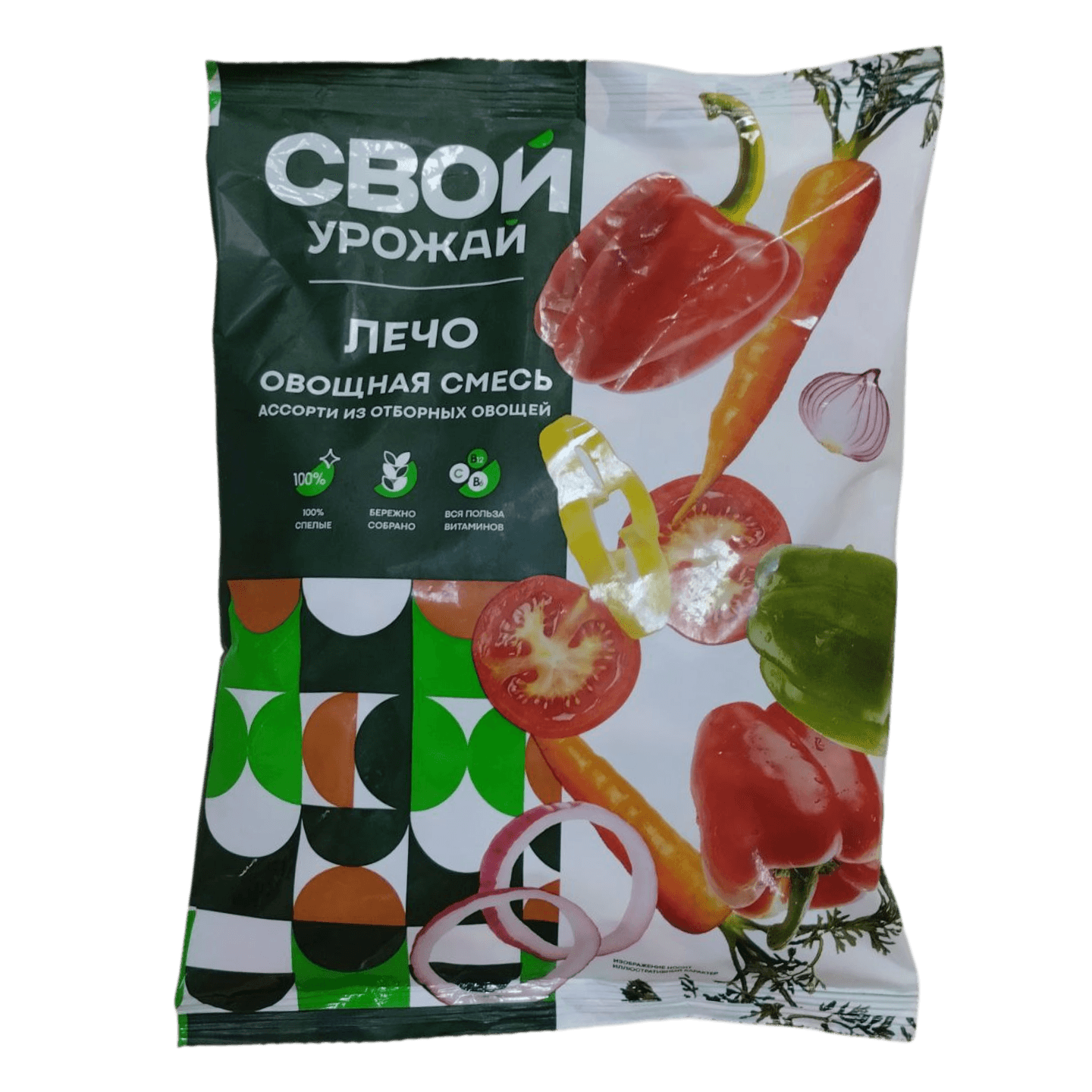 Лечо «Свой урожай» смесь овощная быстрозамороженная
