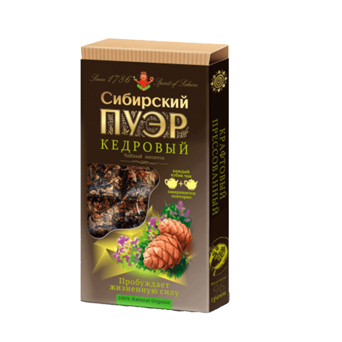 Чайный напиток «Сибирский пуэр» кедровый  