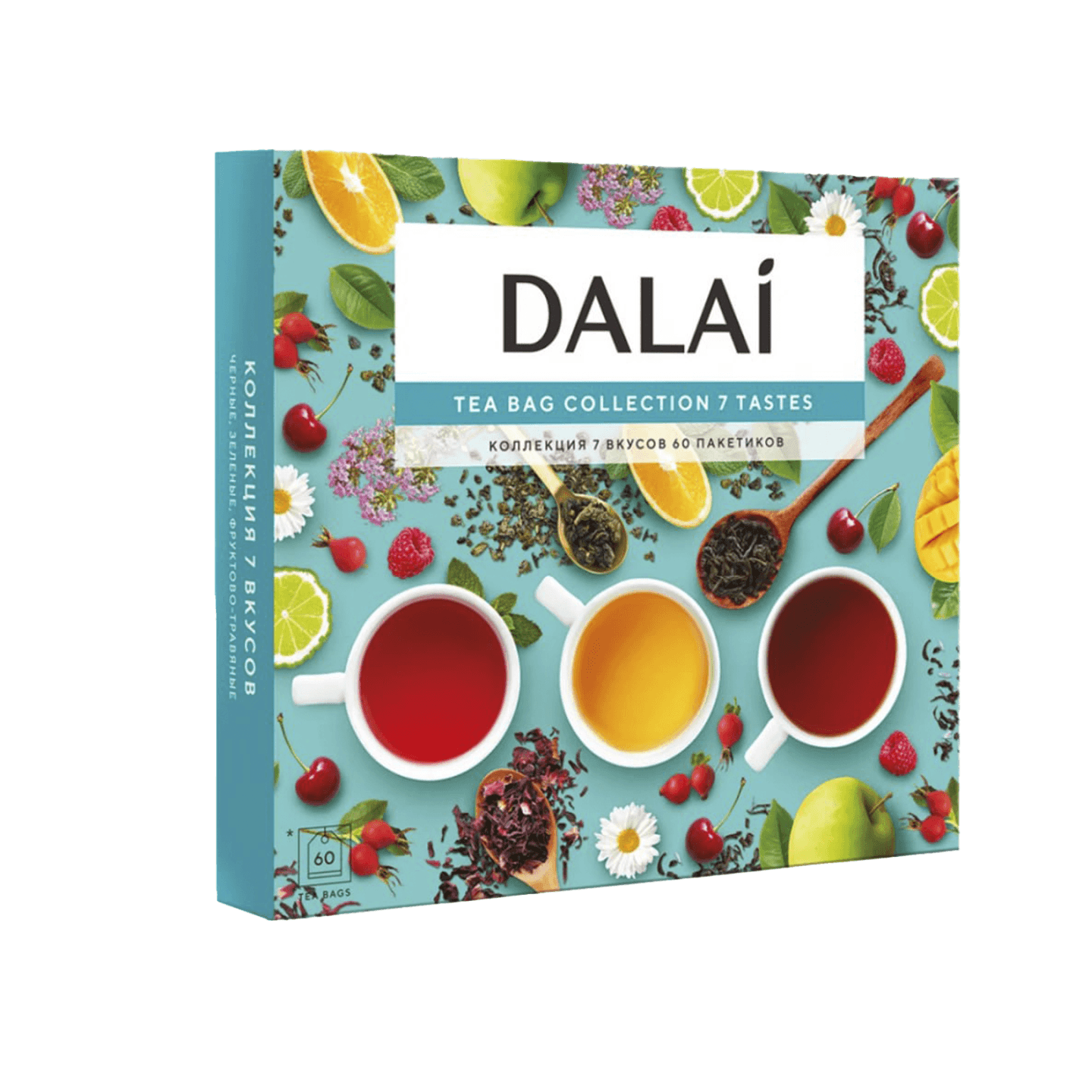 Набор чая «Dalai» 7 вкусов 60 пакетиков