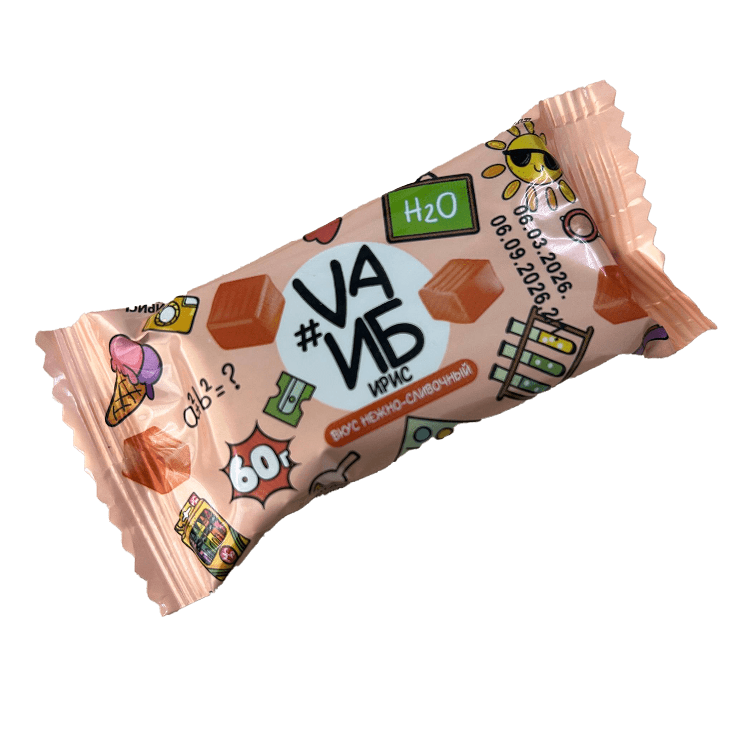 Ирис «VAйб» вкус нежно-сливочный
