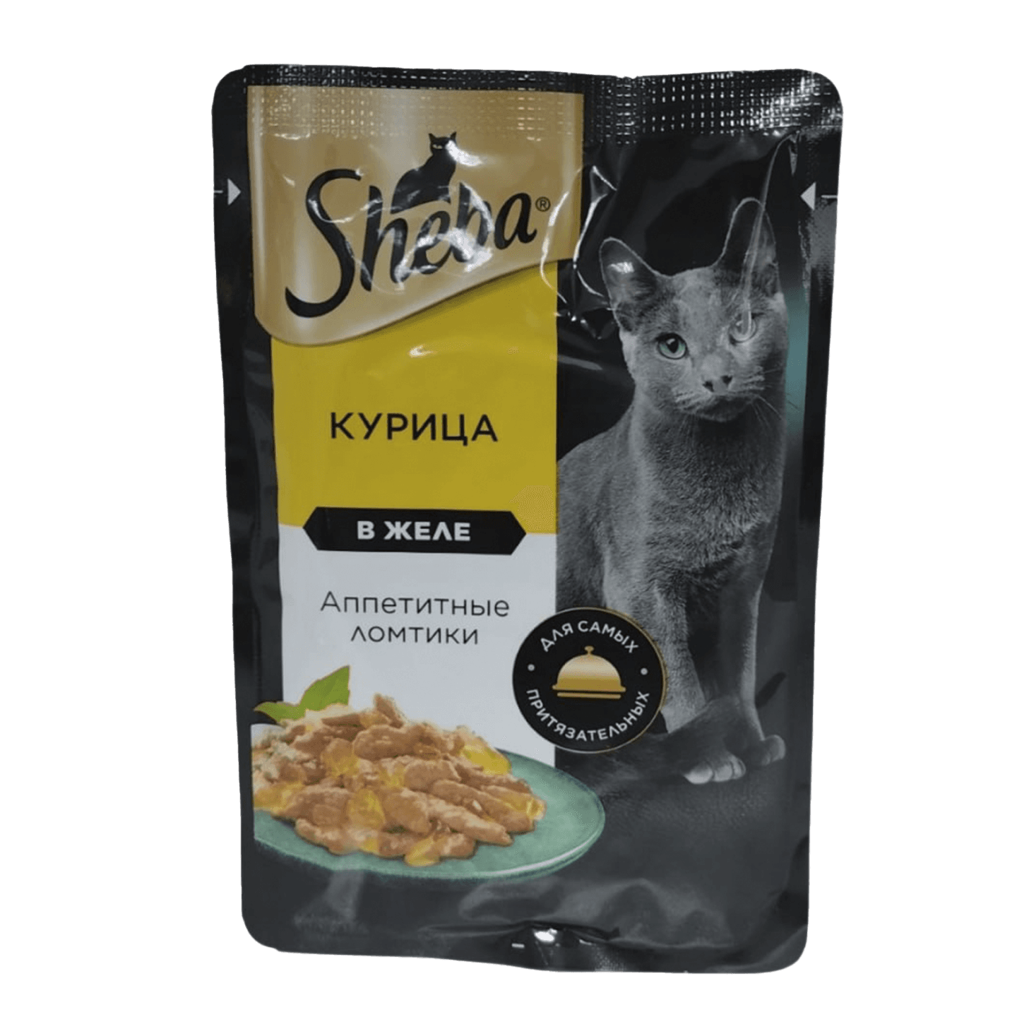 Корм для кошек «Sheba» курица в желе