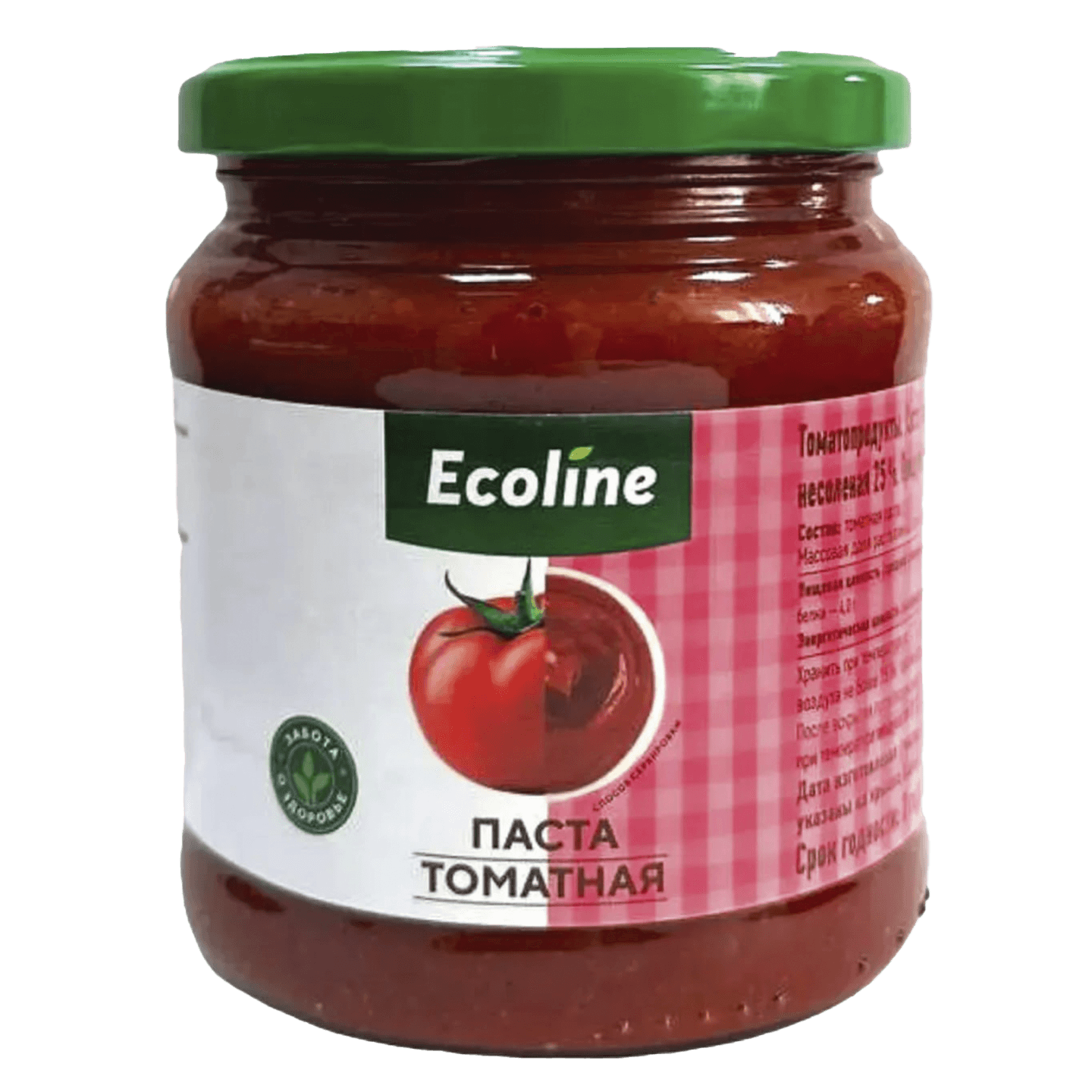 Паста томатная «Ecoline» стерилизованная 