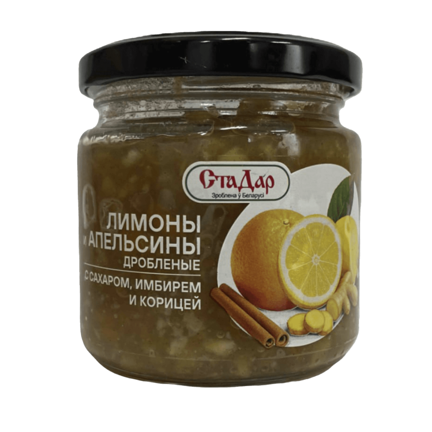 Лимоны и апельсины дробленые «СтаДар» с сахаром, имбирем и корицей