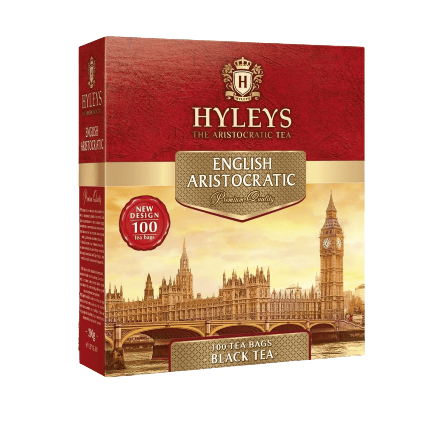 Чай «HYLEYS» «ENGLISH ARISTOCRATIC» черный байховый в пакетиках