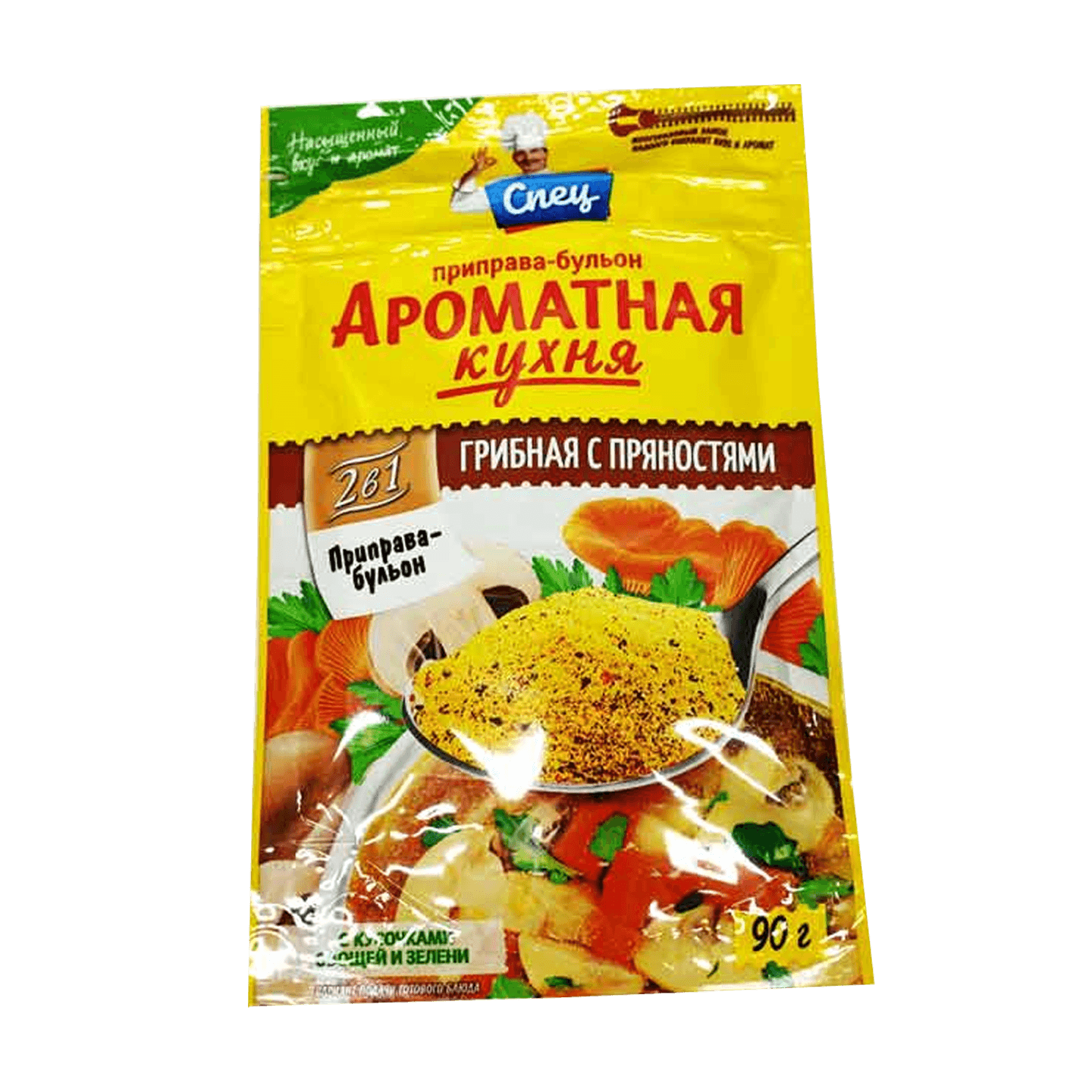 Приправа-бульон «Ароматная кухня» грибная с пряностями