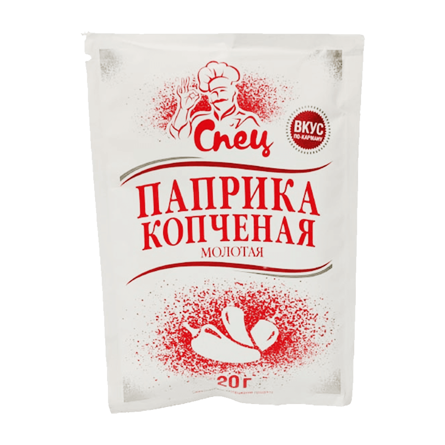 Паприка копченая молотая «Спец»