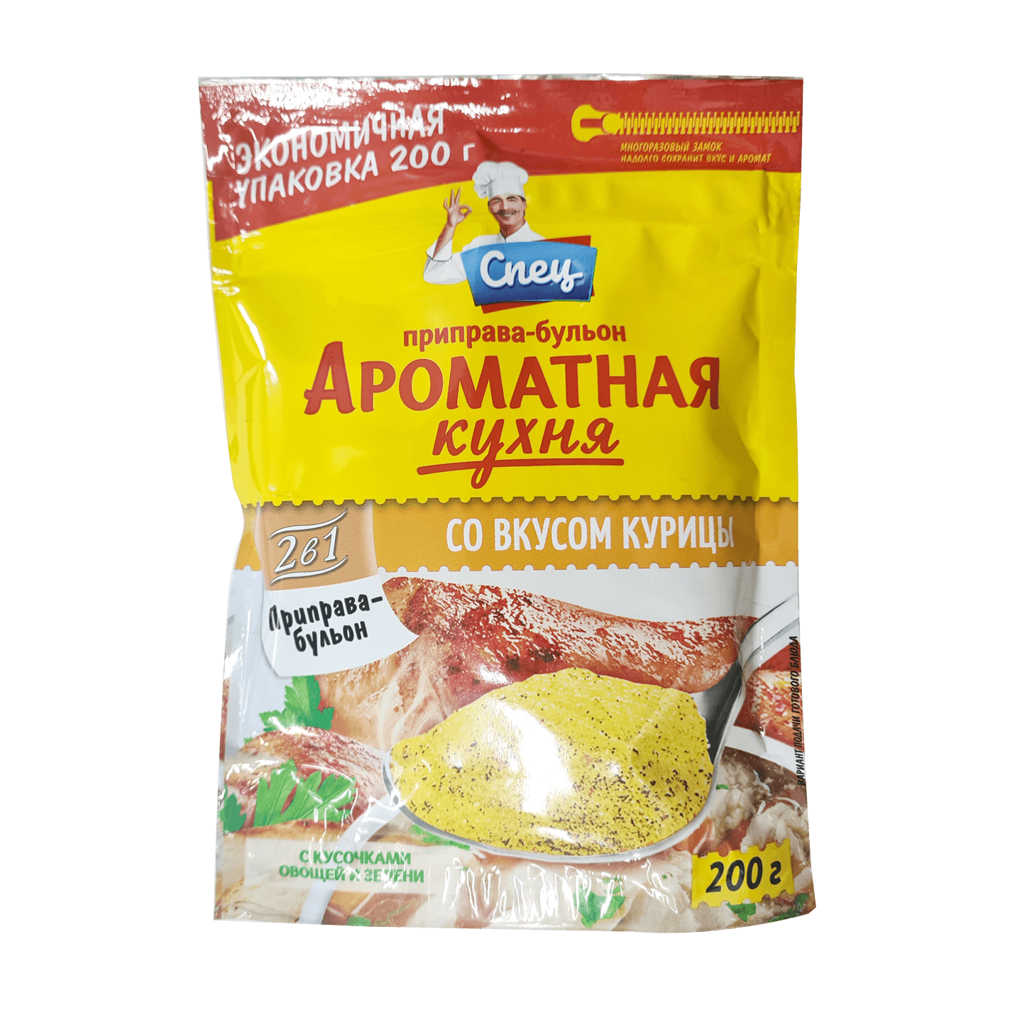 Приправа-бульон «Ароматная кухня» вкус курицы