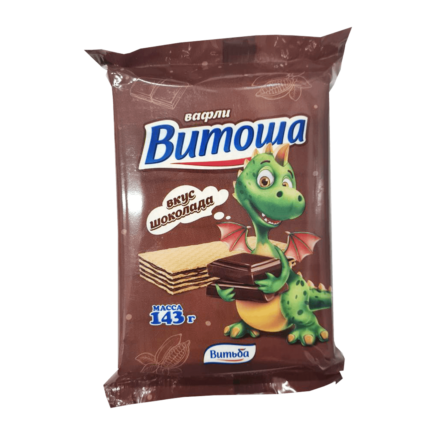 Вафли «Витоша» вкус шоколада