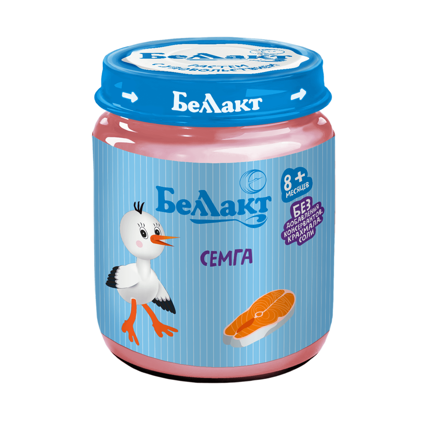 Пюре «Беллакт» из семги с 8 месяцев