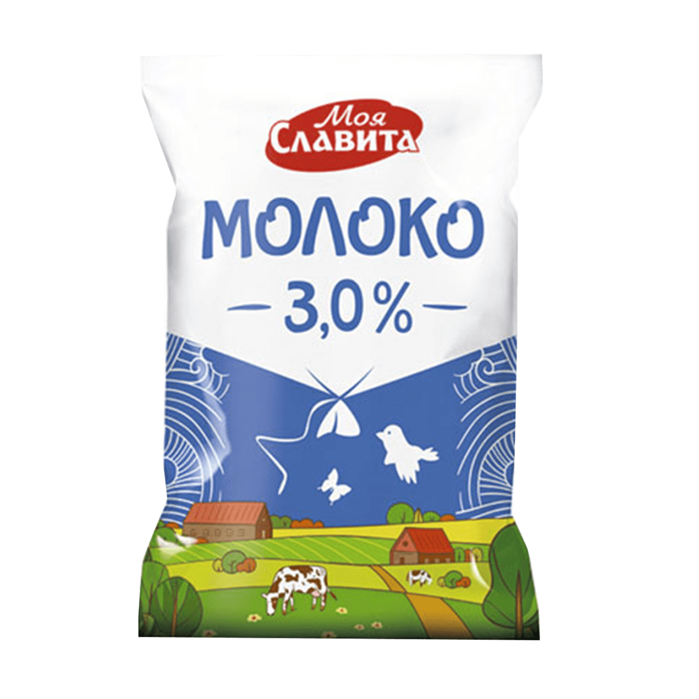 Молоко питьевое «Моя Славита» 3% пастеризованное 