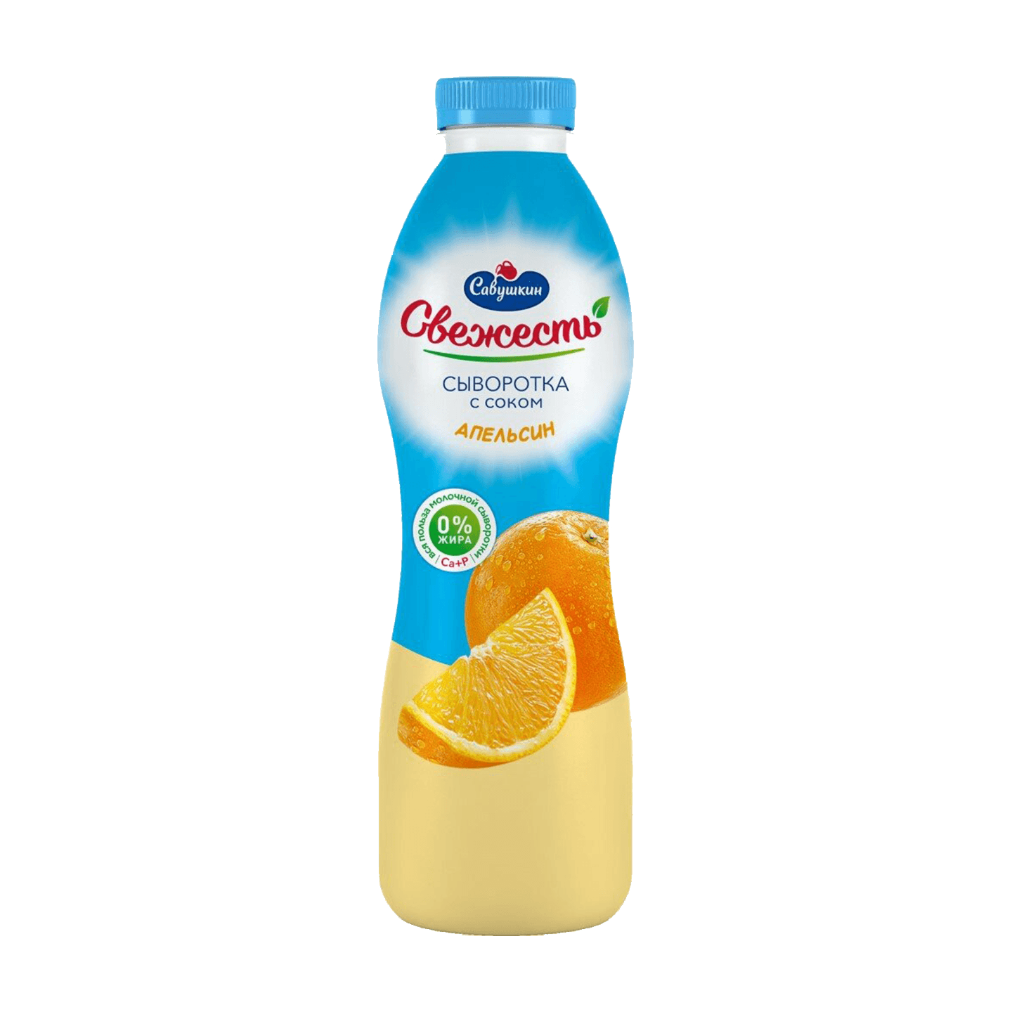 Напиток сывороточный «Свежесть» с соком апельсина