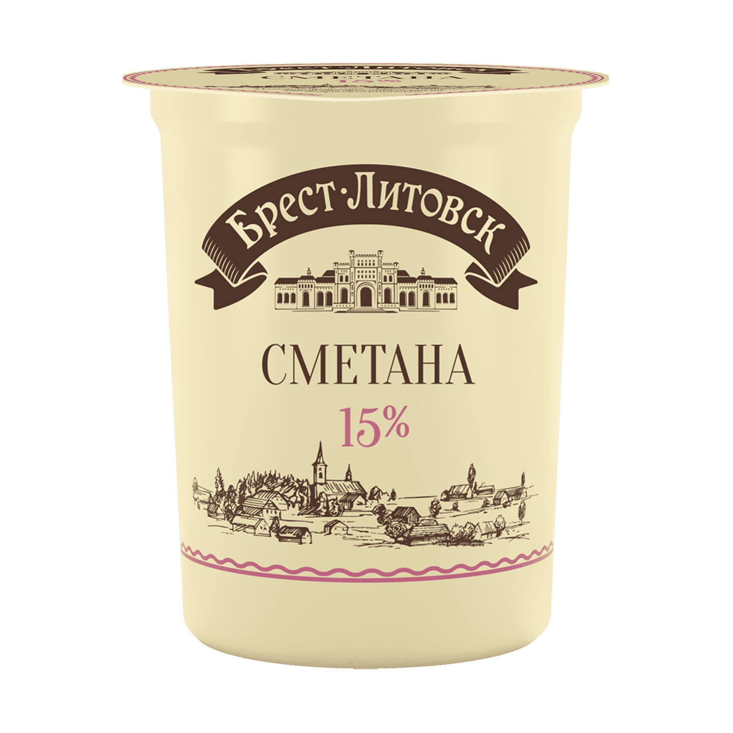 Сметана «Брест-Литовск» 15%