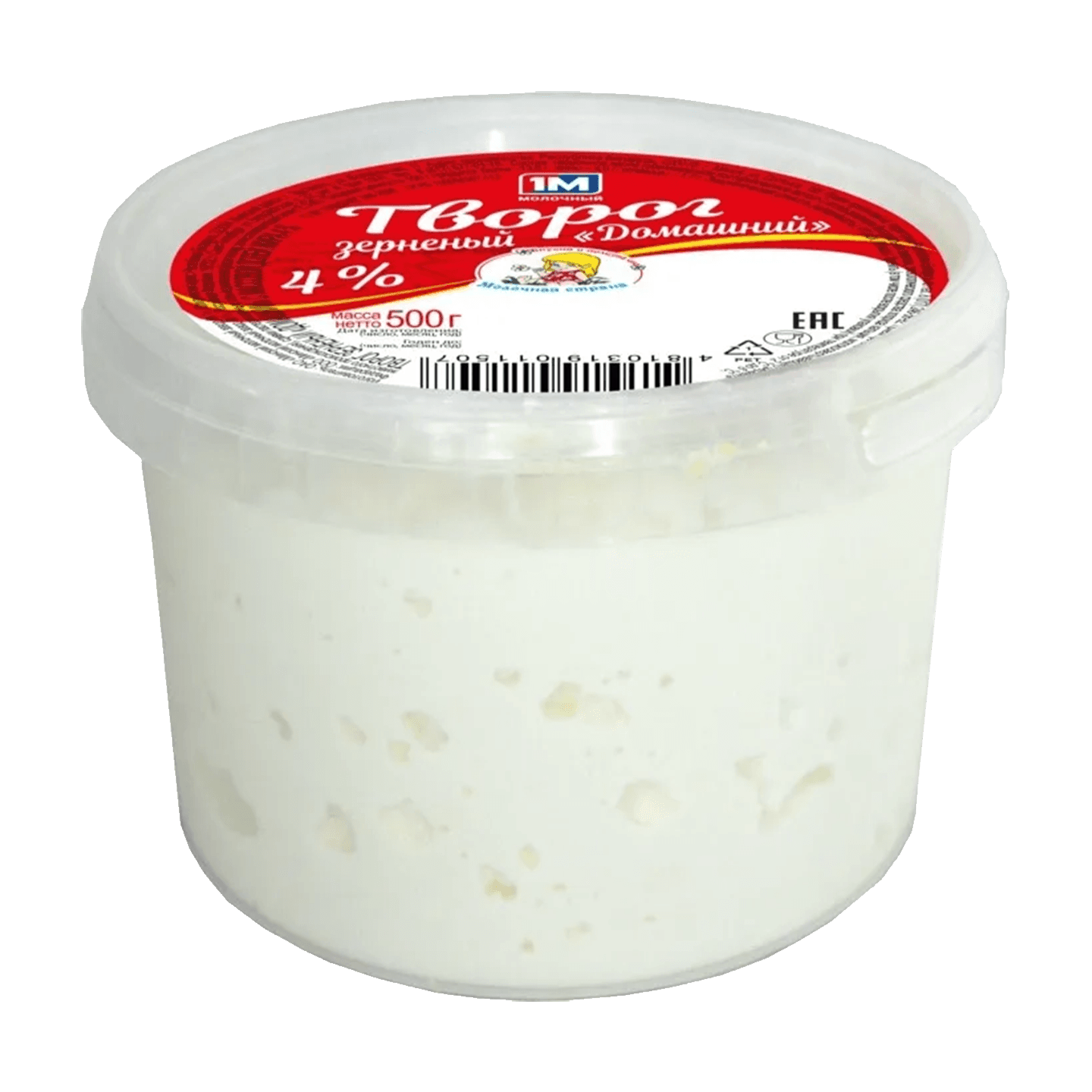 Творог зерненый «Домашний» 4%
