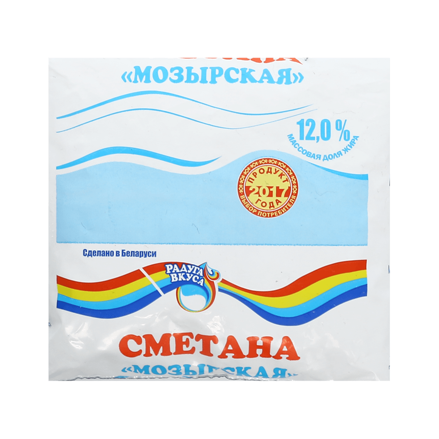 Сметана «Мозырская» 12%