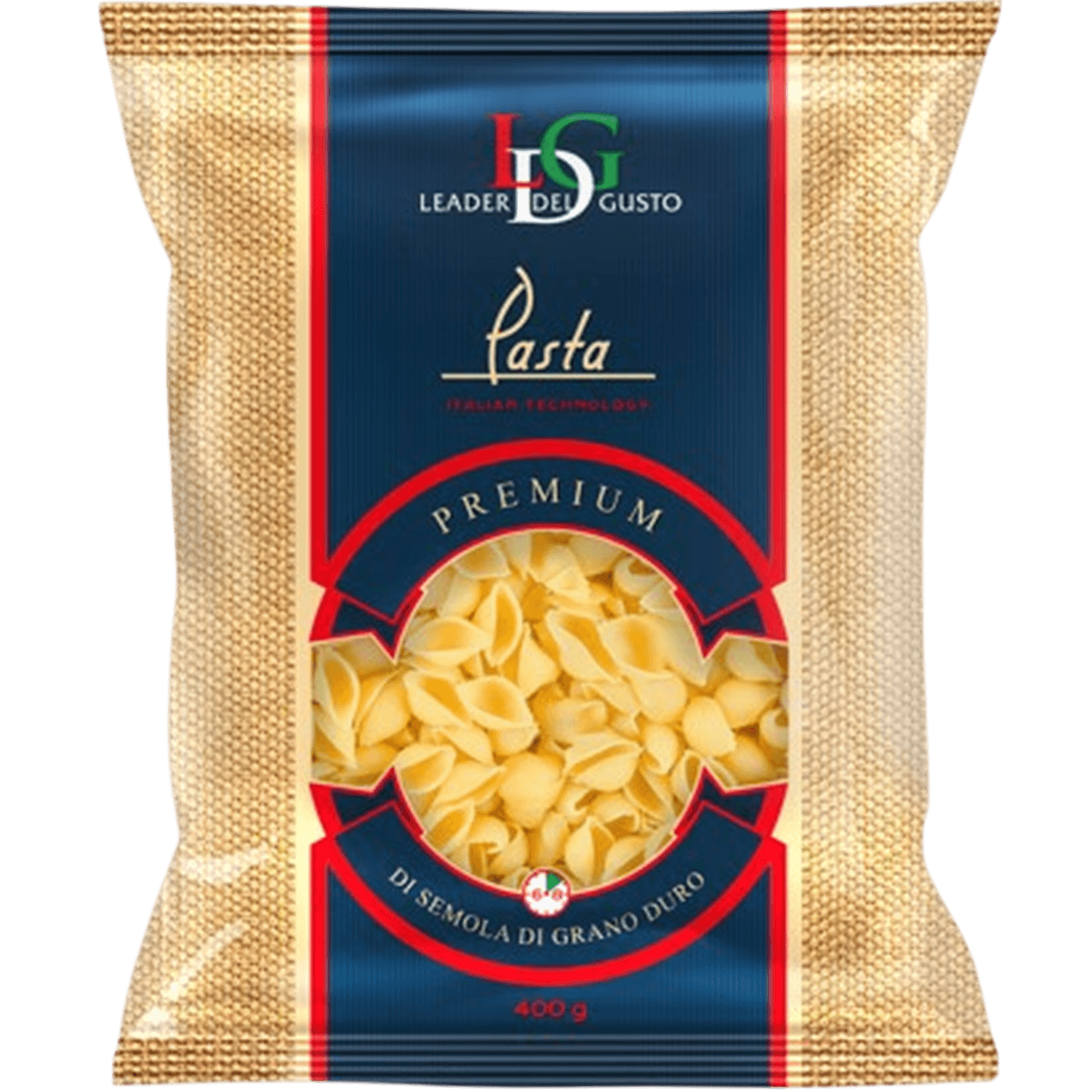 Макаронные изделия «LEADER DEL GUSTO» ракушки рифленые - Мир Продуктов №3