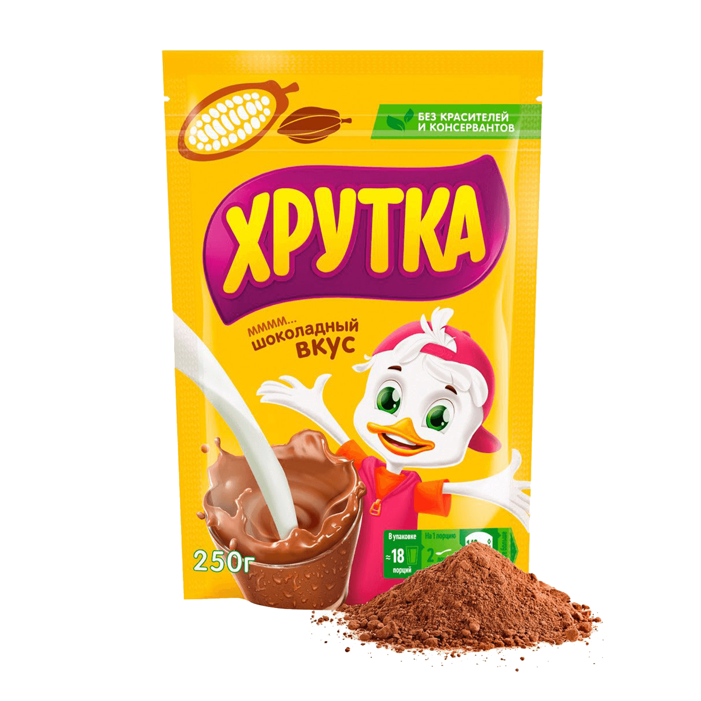Какао-напиток «Хрутка» быстрорастворимый