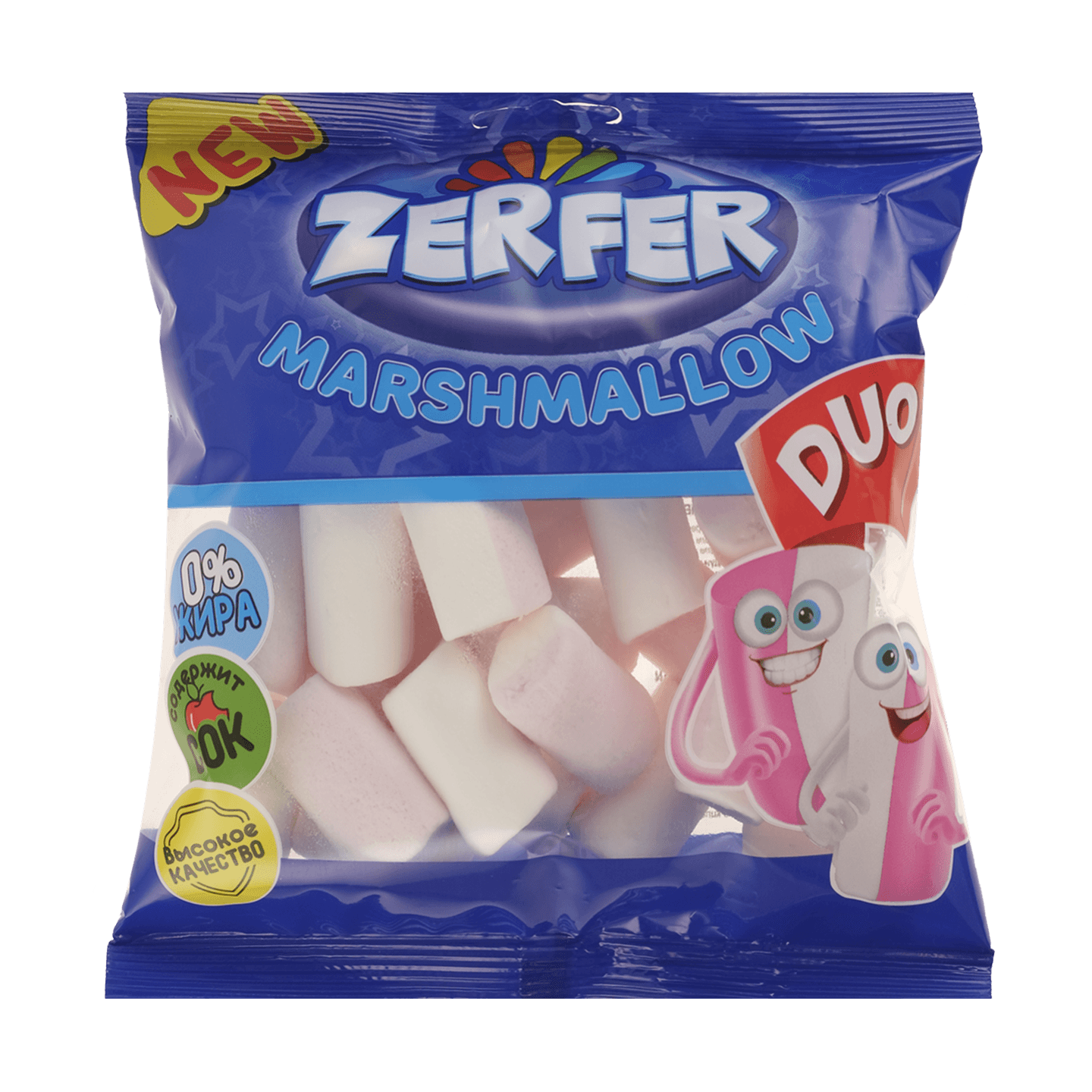 Зефир жевательный «Zerfer DUO» маршмеллоу
