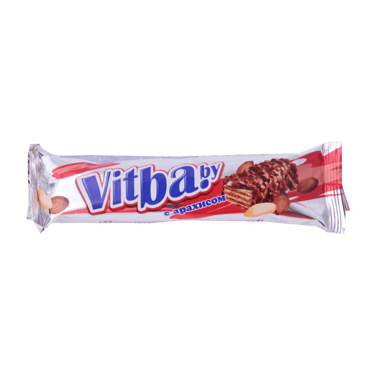 Вафельный батончик «Vitba.by» с арахисом