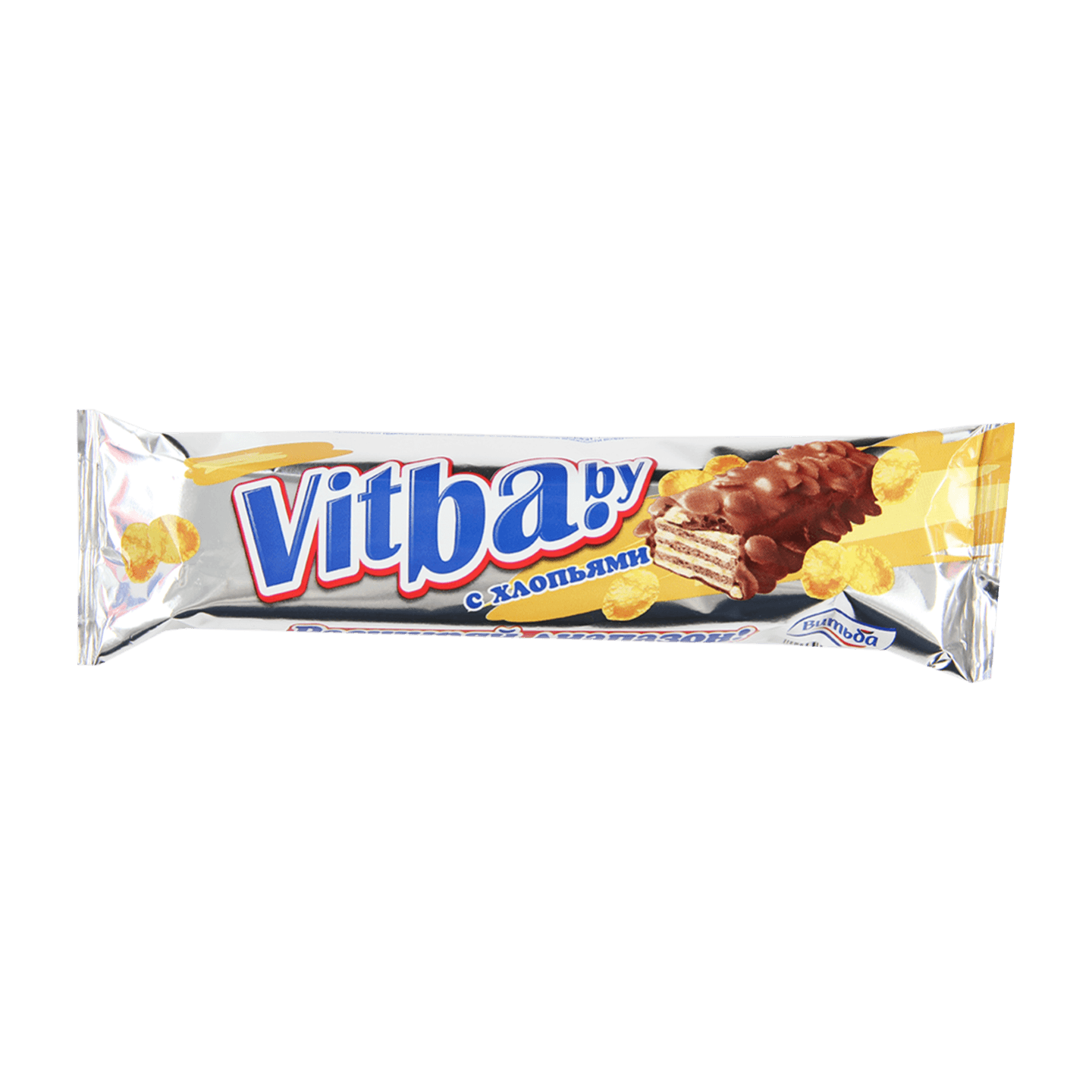 Вафельный батончик «Vitba.by» с хлопьями