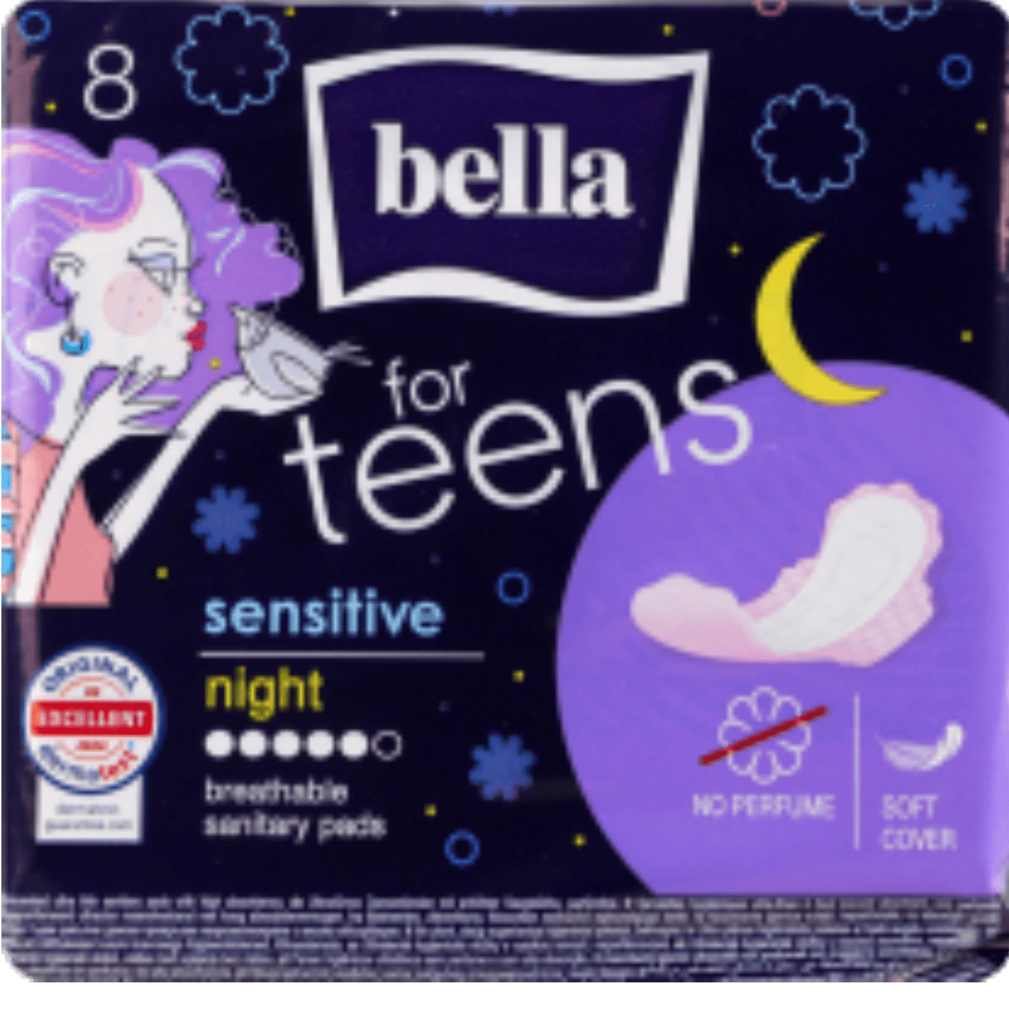 Гигиенические прокладки «Bella for teens sensitive hicht», 8шт