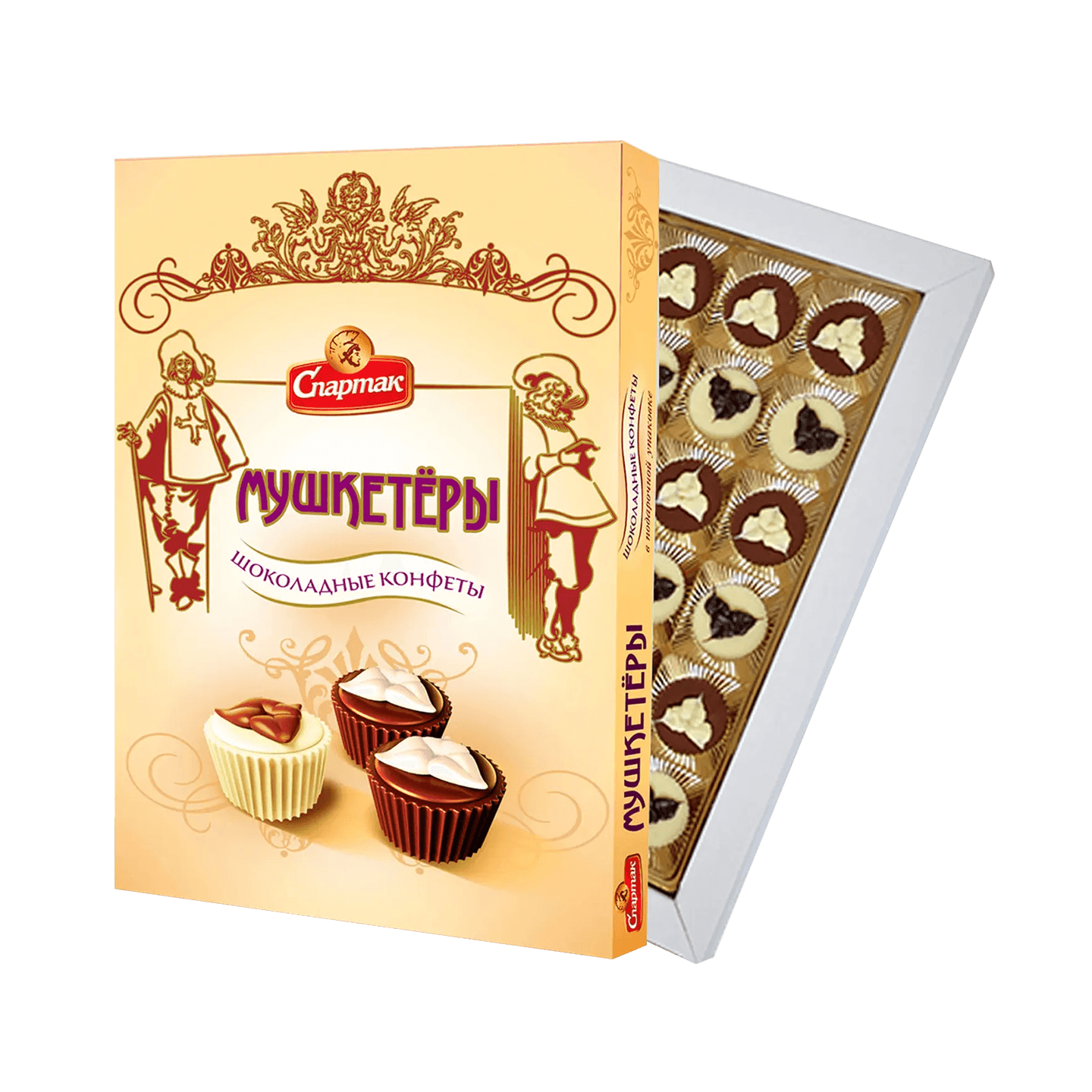 Конфеты шоколадные «Мушкетеры»