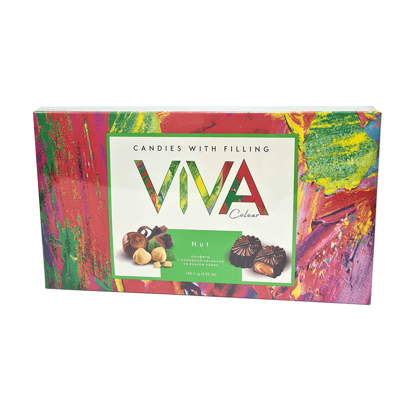 Конфеты «Viva colour» со вкусом ореха