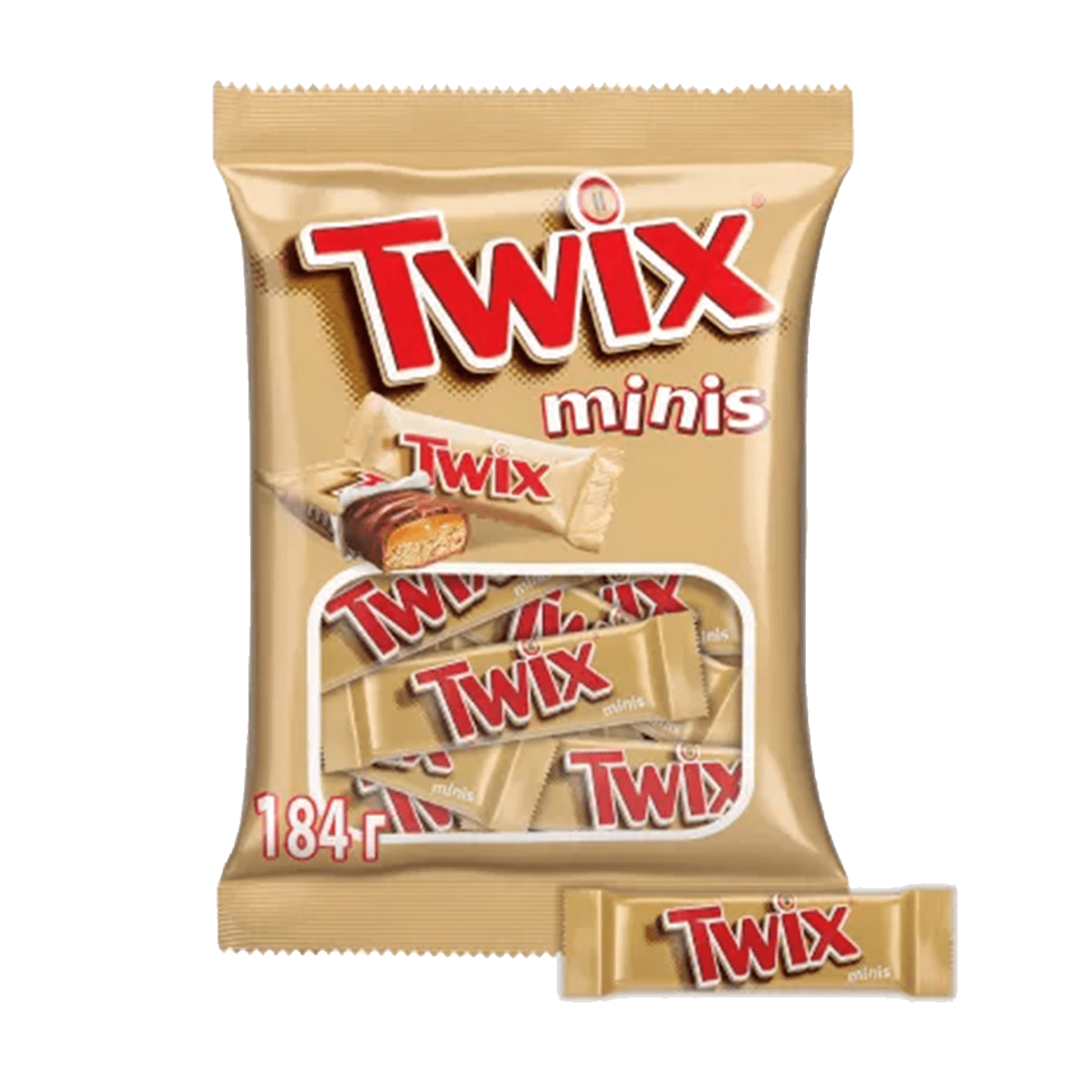 Печенье «Twix minis»  с карамелью покрытое молочным шоколадом