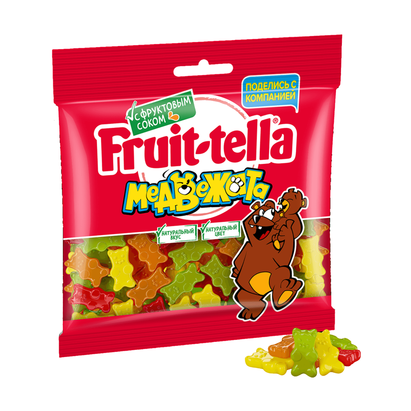 Мармелад жевательный «Fruittella» Медвежата