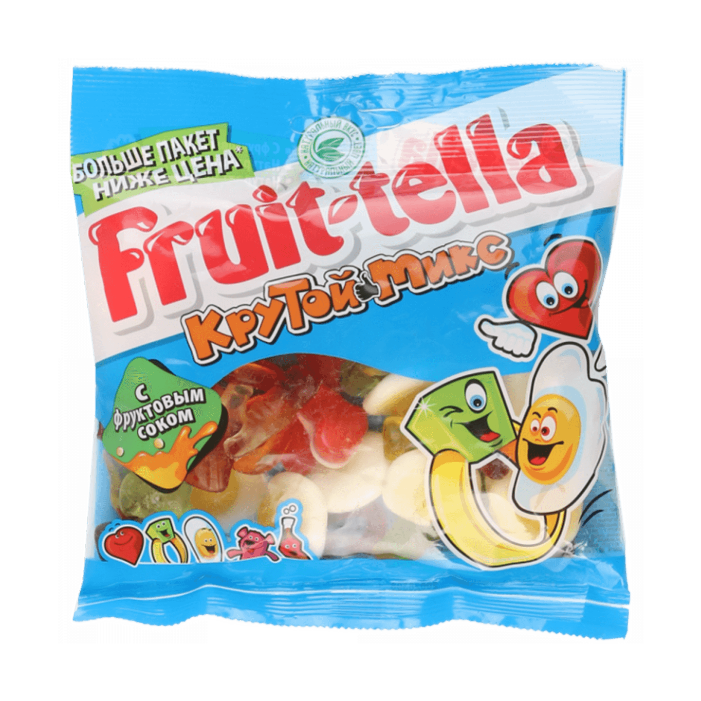 Мармелад жевательный «Fruittella» Крутой микс