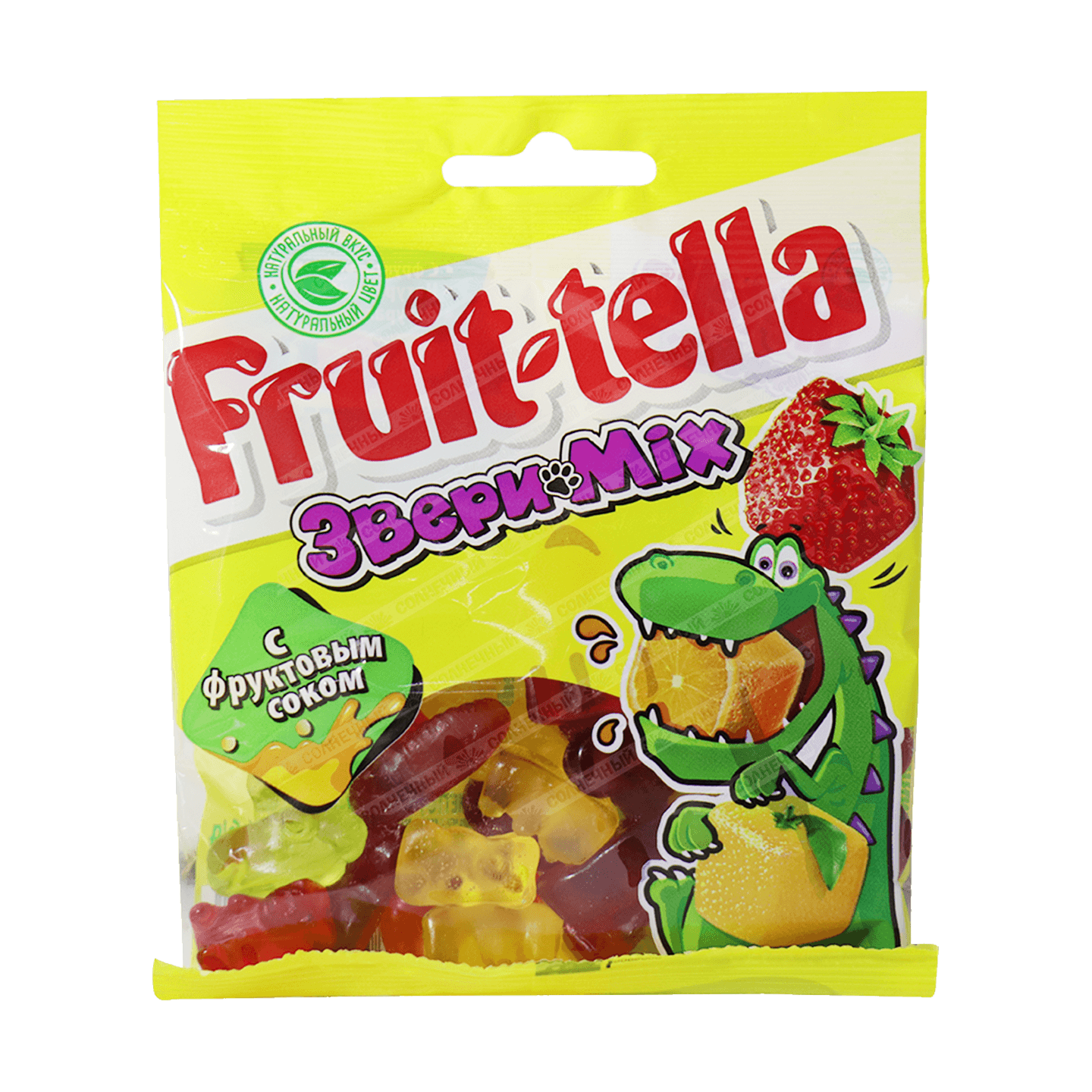 Мармелад жевательный «Fruittella» Звери Mix
