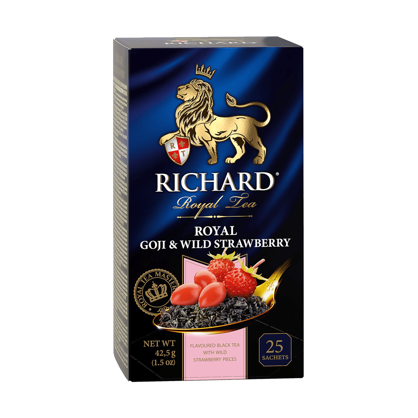 Чай черный «Richard» Royal Goji&Wild Strawberry 25 пакетиков
